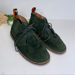 Polo Ralph Lauren Casterton Chukka Boot in Forest Green Suede Size 7D